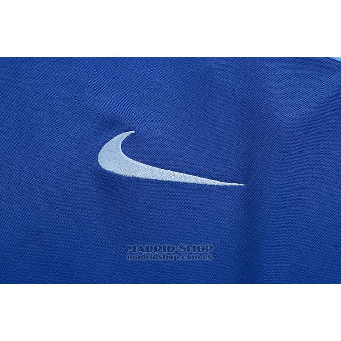 Chandal del Atletico Madrid Manga Corta 2022-2023 Azul